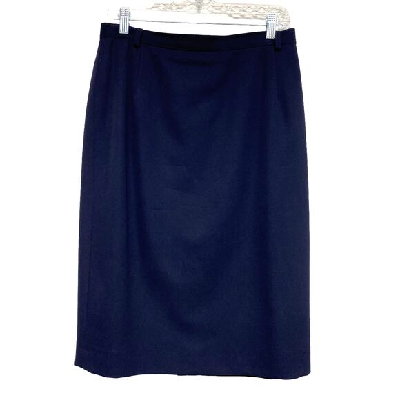 Alexon Dresses & Skirts - Vintage Alexon Womens Size 14 Navy Blue Pencil Skirt